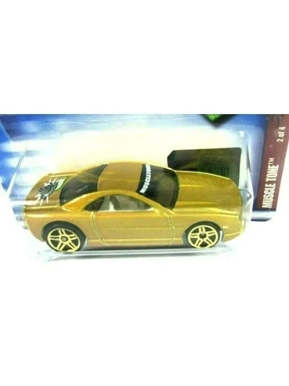 Vintage Die Cast Hot Wheels 2002 Muscle Tone #088 2/4 Car Mattel Wheels 1:64 NWT